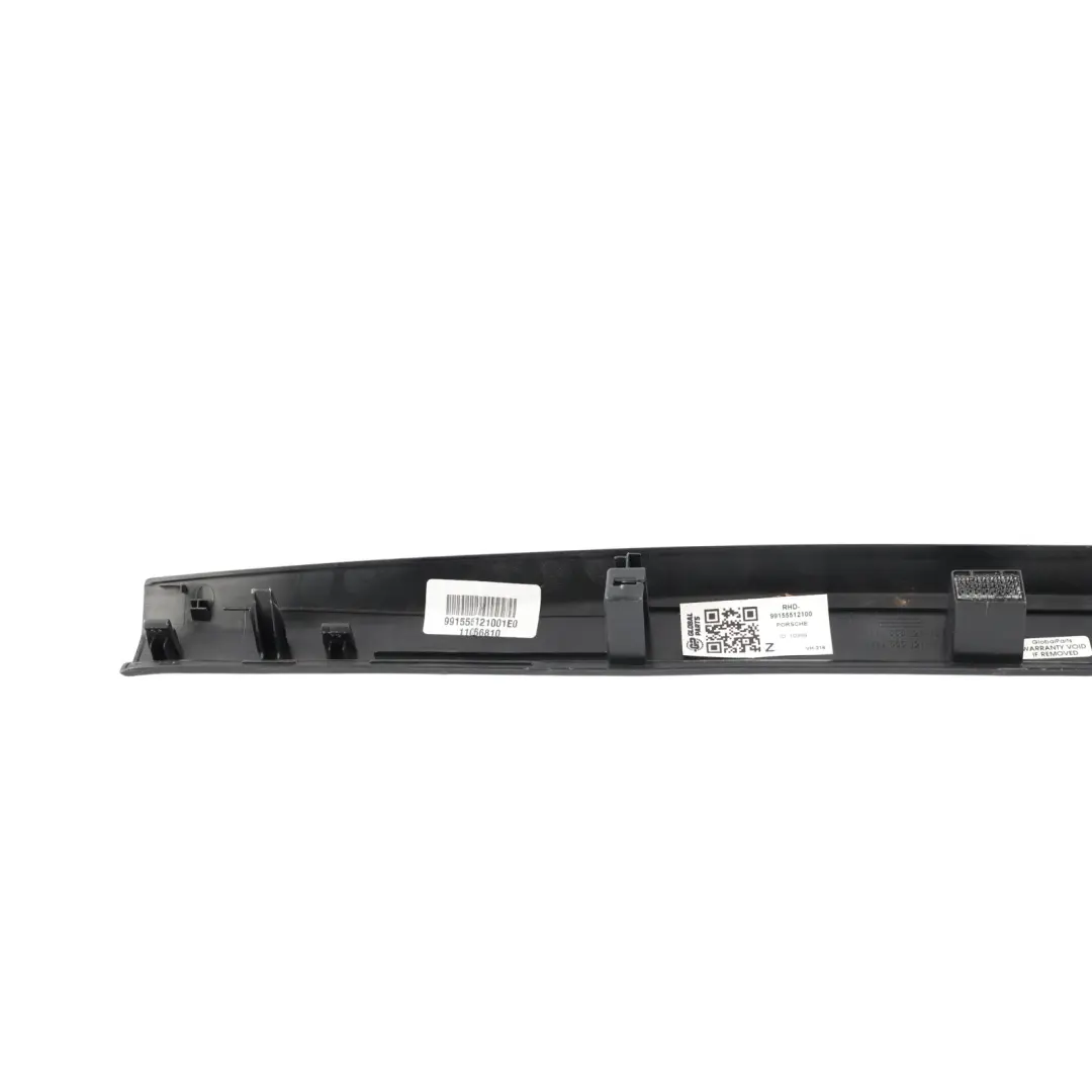 Porsche 718 Boxster 982 Front Inner Door Sill Cover Passenger Side - SKU RHD-99155512100 - Part number 99155512100