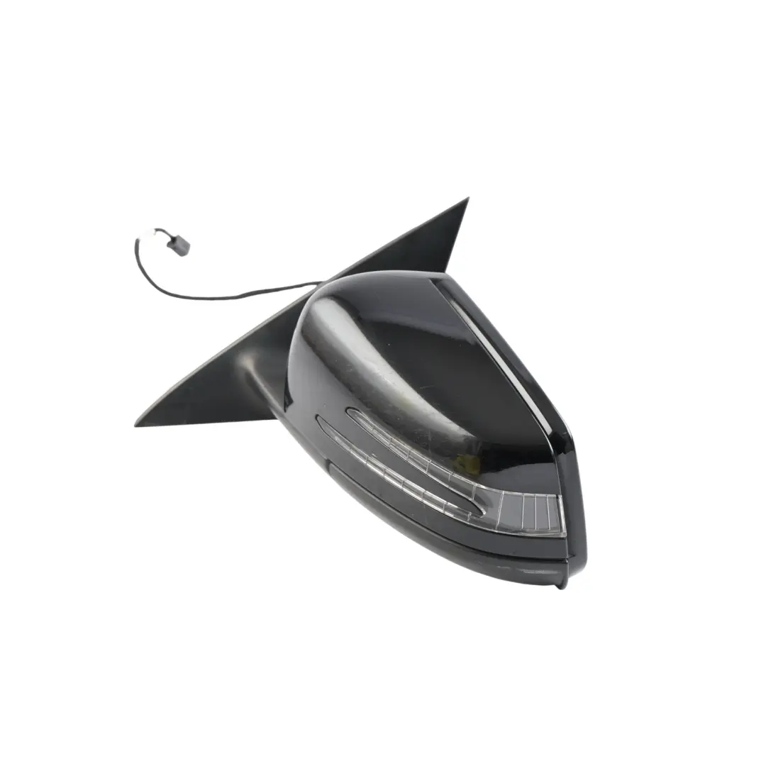 Mercedes CLA C117 Door Wing Mirror Outside Left N/S Kosmos Black Metallic - 191 - SKU RHD-A1178100776-KB2 - Part number A1178100776