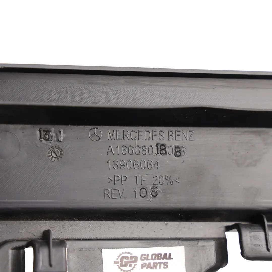 Mercedes ML W166 Under Dashboard Trim Cover Panel Left N/S - SKU RHD-A1666801808 - Part number A1666801808
