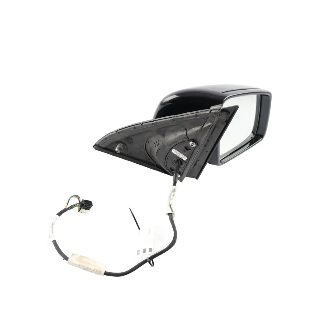 Wing Mirror Right O/S Power Fold Auto Dim Obsidian Black - 197 to Mercedes ML W166 with Part number A1668100001 Mercedes ML W166 Wing Mirror Right O/S Power Fold Auto Dim Obsidian Black - 197 - SKU RHD-A1668100001-OB2 - Part number A1668100001