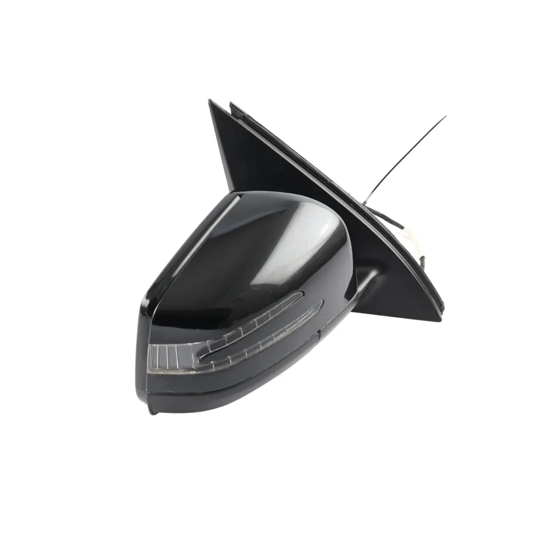 Wing Mirror Right O/S Power Fold Auto Dim Obsidian Black - 197 to Mercedes ML W166 with Part number A1668100001 Mercedes ML W166 Wing Mirror Right O/S Power Fold Auto Dim Obsidian Black - 197 - SKU RHD-A1668100001-OB2 - Part number A1668100001