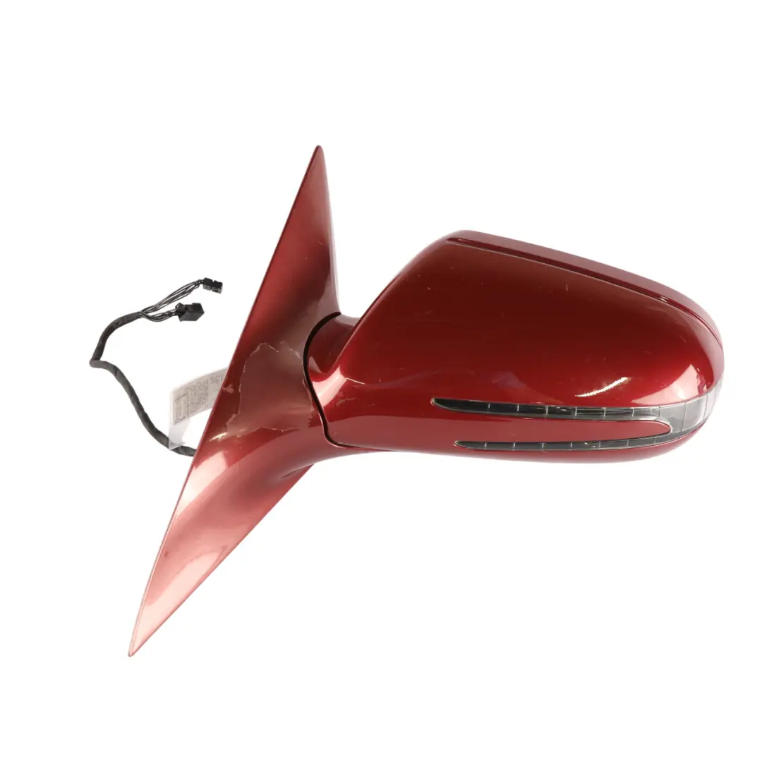 Mercedes SLK R171 Side View Wing Mirror Left N/S Door Outside Red - SKU RHD-A1718101976-THR - Part number A1718101976