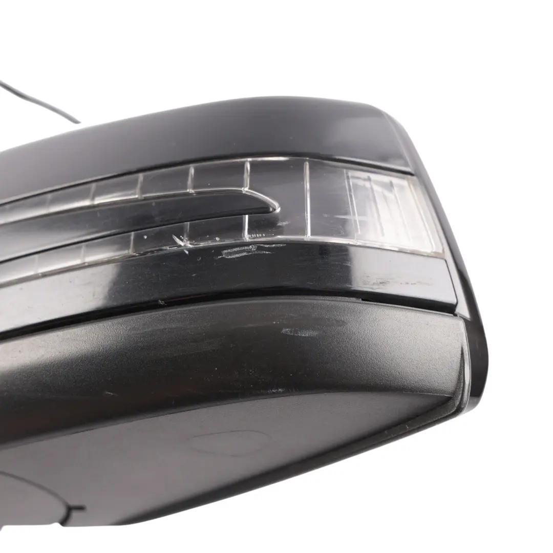 Mercedes W176 Door Wing Mirror Outside Left N/S Kosmos Black - 191 - SKU RHD-A1768100176-KB2 - Part number A1768100176