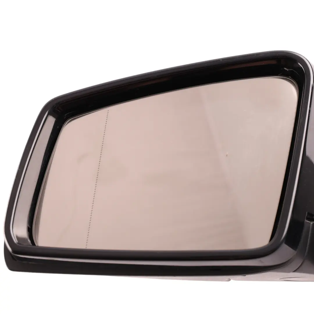 Door Wing Mirror Outside Left N/S Kosmos Black - 191 to Mercedes W176 with Part number A1768100176 Mercedes W176 Door Wing Mirror Outside Left N/S Kosmos Black - 191 - SKU RHD-A1768100176-KB2 - Part number A1768100176