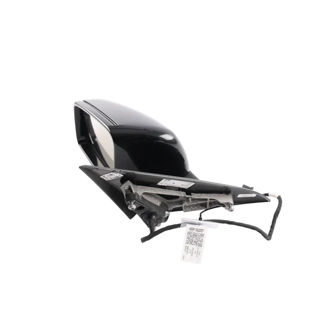 Door Wing Mirror Outside Left N/S Kosmos Black - 191 to Mercedes W176 with Part number A1768100176 Mercedes W176 Door Wing Mirror Outside Left N/S Kosmos Black - 191 - SKU RHD-A1768100176-KB2 - Part number A1768100176