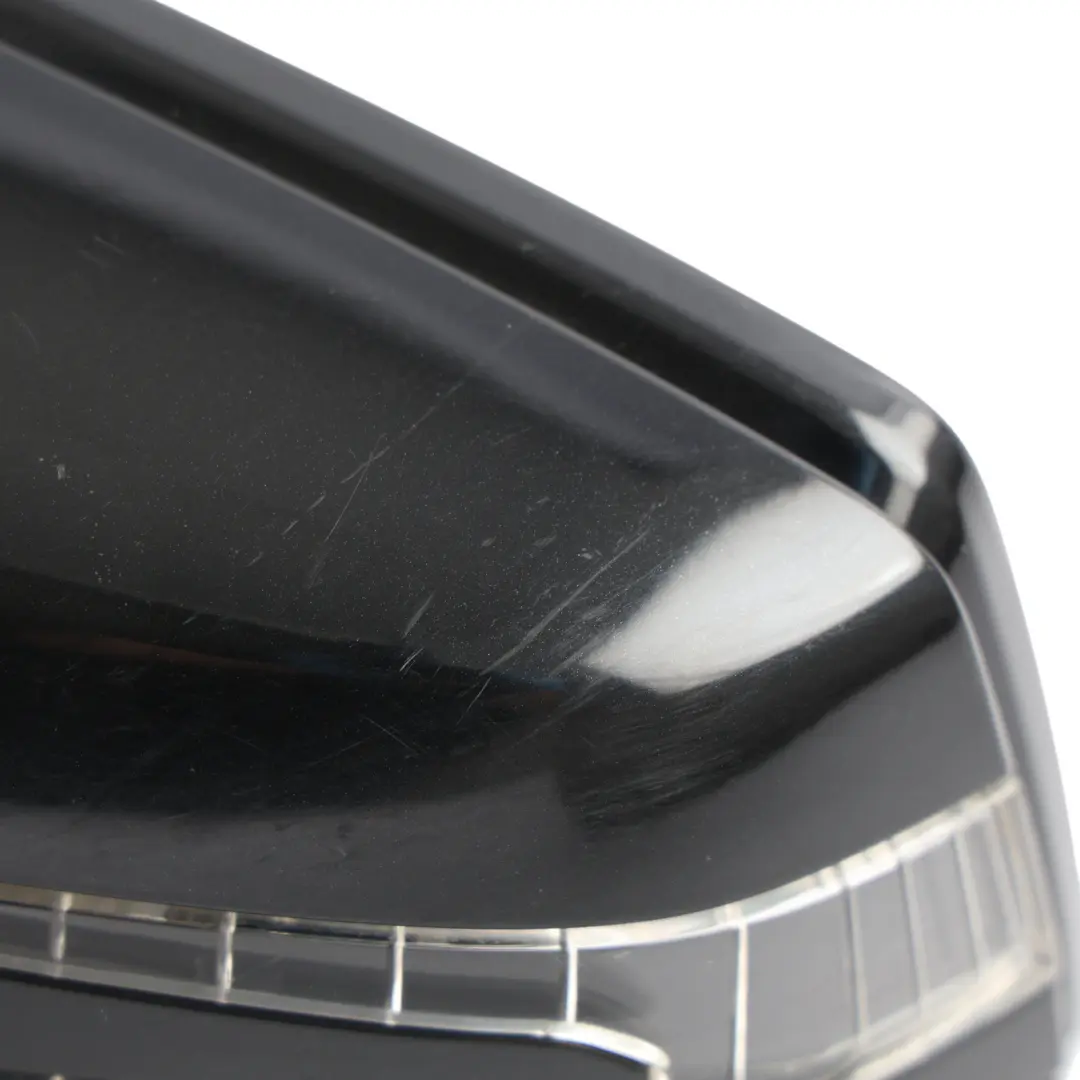 Mercedes W176 Door Wing Mirror Outside Left N/S Kosmos Black - 191 - SKU RHD-A1768100176-KB2 - Part number A1768100176