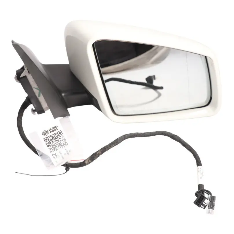Mercedes W176 Door Wing Mirror Power Fold Right O/S Calcite White - 650
