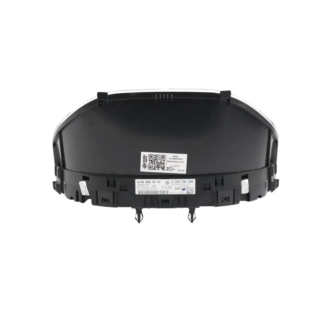 Instrument Cluster Clocks Speedometer Manual Petrol to Mercedes W176 with Part number A1769003003 Mercedes W176 Instrument Cluster Clocks Speedometer Manual Petrol - SKU RHD-A1769003003 - Part number A1769003003