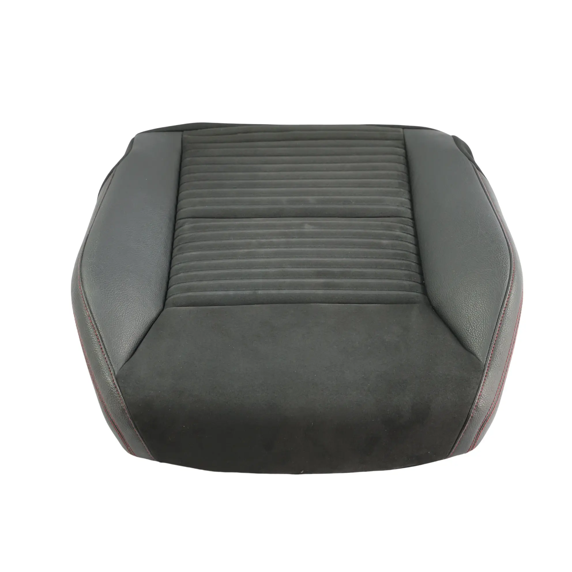 Mercedes W176 W246 Seat Cover Panel AMG Front Right O/S Black Leather Alcantara