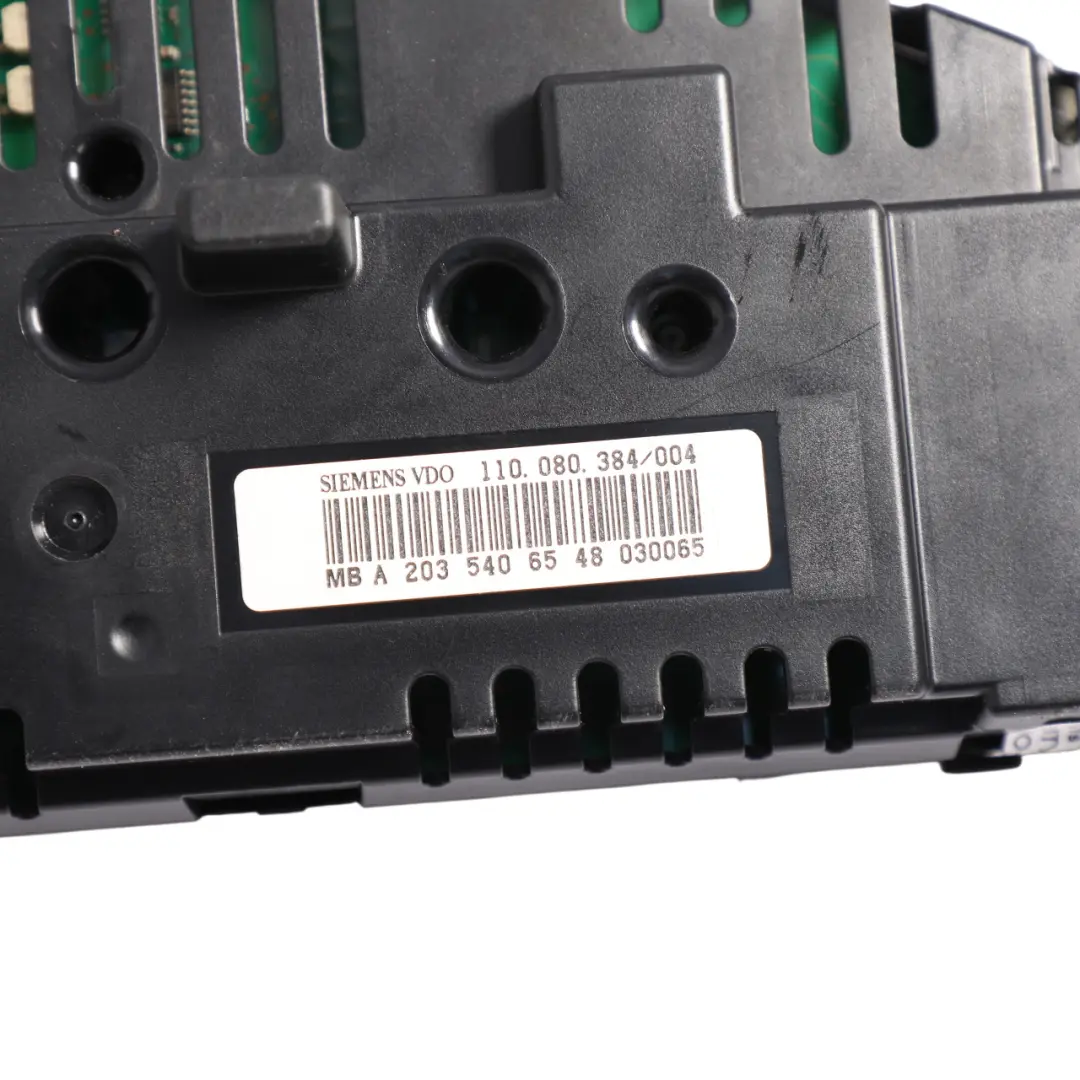 Mercedes W203 Instrument Cluster Speedometer Clocks Manual Diesel - SKU RHD-A2035406548 - Part number A2035406548