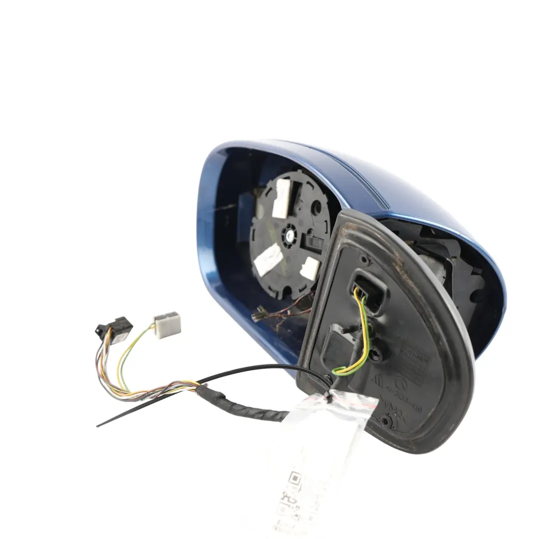 Wing Mirror Power Fold Door Left N/S Jaspis Blue Metallic - 345 to Mercedes W203 with Part number A2038106576 Mercedes W203 Wing Mirror Power Fold Door Left N/S Jaspis Blue Metallic - 345 - SKU rhd-A2038106576-JAS - Part number A2038106576