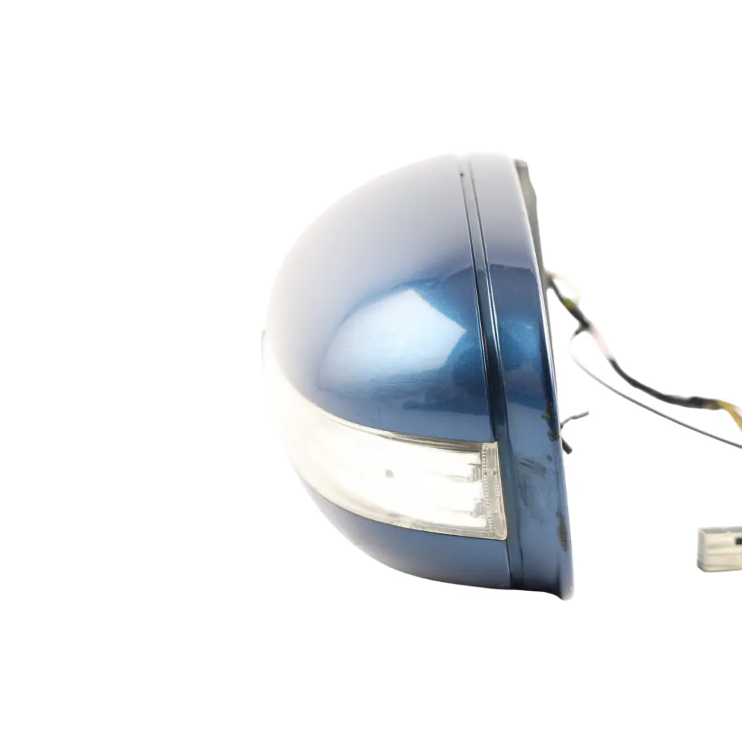 Wing Mirror Power Fold Door Left N/S Jaspis Blue Metallic - 345 to Mercedes W203 with Part number A2038106576 Mercedes W203 Wing Mirror Power Fold Door Left N/S Jaspis Blue Metallic - 345 - SKU rhd-A2038106576-JAS - Part number A2038106576