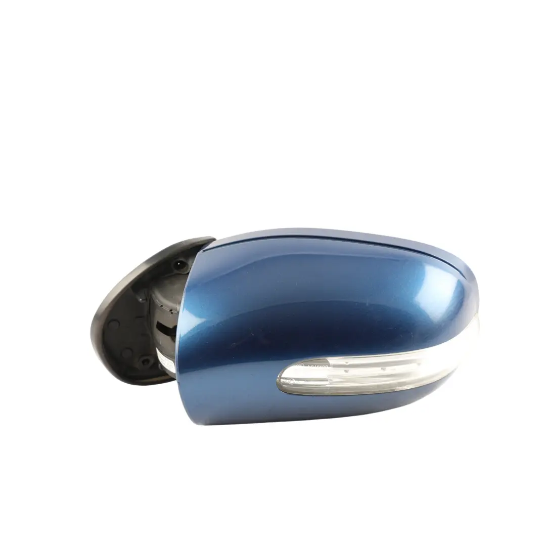 Wing Mirror Power Fold Door Left N/S Jaspis Blue Metallic - 345 to Mercedes W203 with Part number A2038106576 Mercedes W203 Wing Mirror Power Fold Door Left N/S Jaspis Blue Metallic - 345 - SKU rhd-A2038106576-JAS - Part number A2038106576