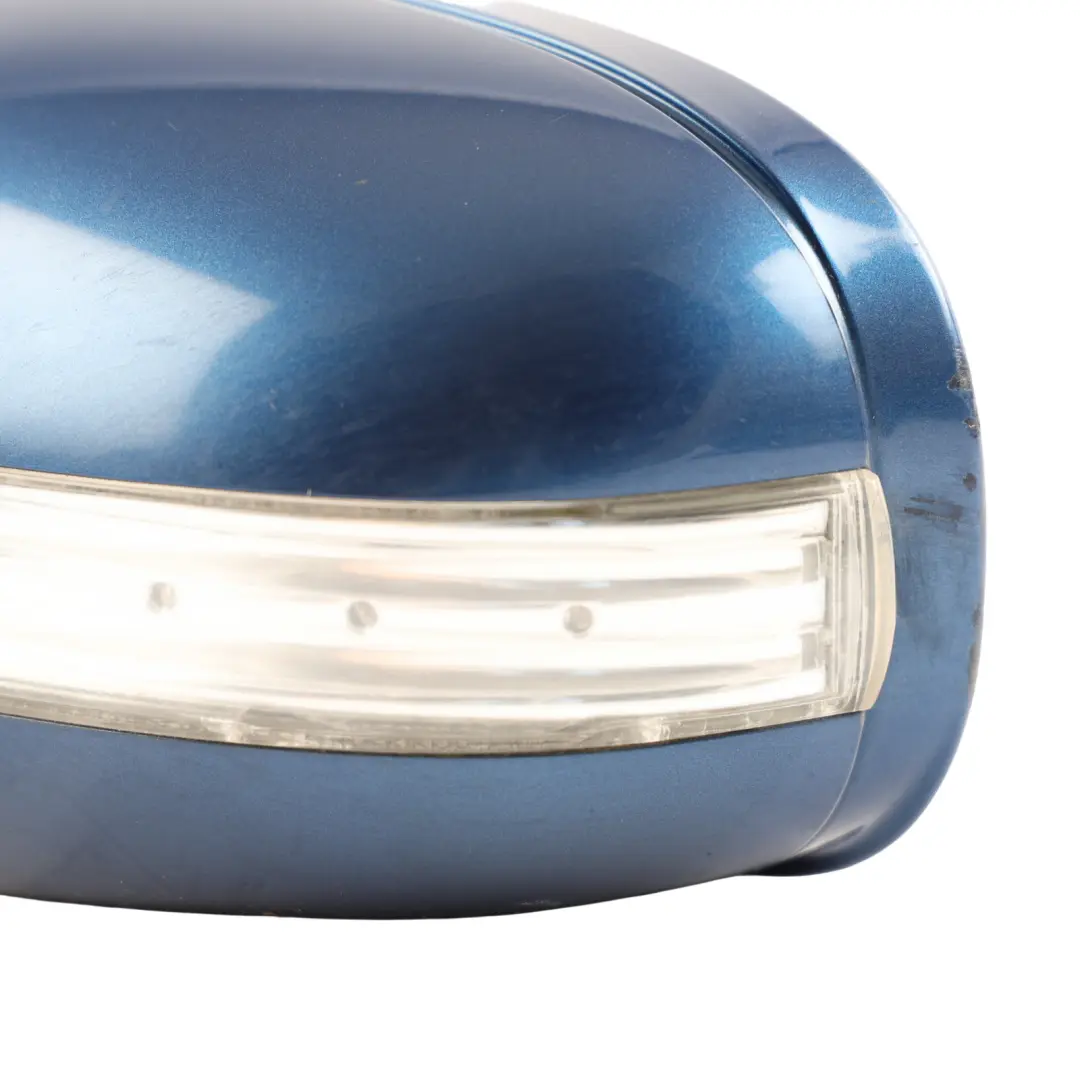Wing Mirror Power Fold Door Left N/S Jaspis Blue Metallic - 345 to Mercedes W203 with Part number A2038106576 Mercedes W203 Wing Mirror Power Fold Door Left N/S Jaspis Blue Metallic - 345 - SKU rhd-A2038106576-JAS - Part number A2038106576