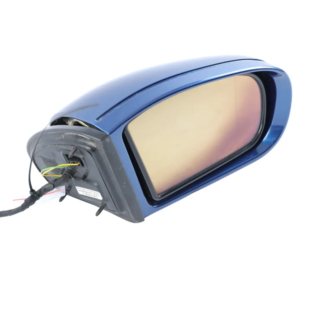 Wing Mirror Door Right O/S Auto Dip Power Fold Jaspis Blue - 345 to Mercedes W203 with Part number A2038107276 Mercedes W203 Wing Mirror Door Right O/S Auto Dip Power Fold Jaspis Blue - 345 - SKU rhd-A2038107276-JAS - Part number A2038107276