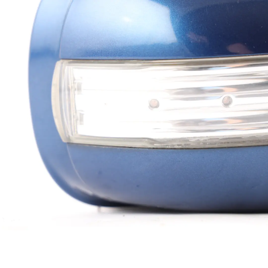 Mercedes W203 Wing Mirror Door Right O/S Auto Dip Power Fold Jaspis Blue - 345 - SKU rhd-A2038107276-JAS - Part number A2038107276