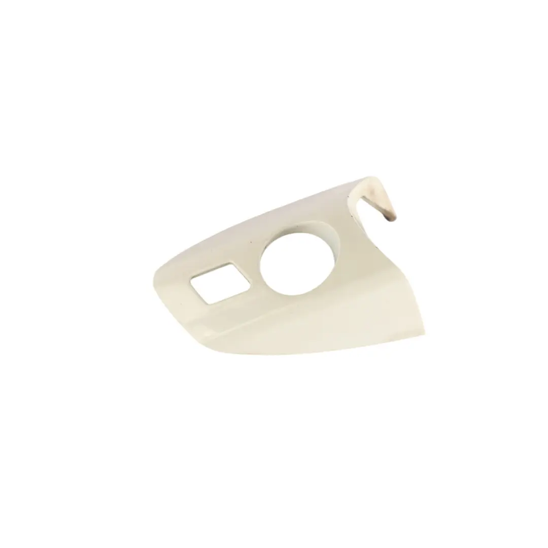 Door Handle Cap Surround Right O/S Calcite White - 650 to Mercedes W204 C207 with Part number A2047600218 Mercedes W204 C207 Door Handle Cap Surround Right O/S Calcite White - 650 - SKU RHD-A2047600218-CW - Part number A2047600218