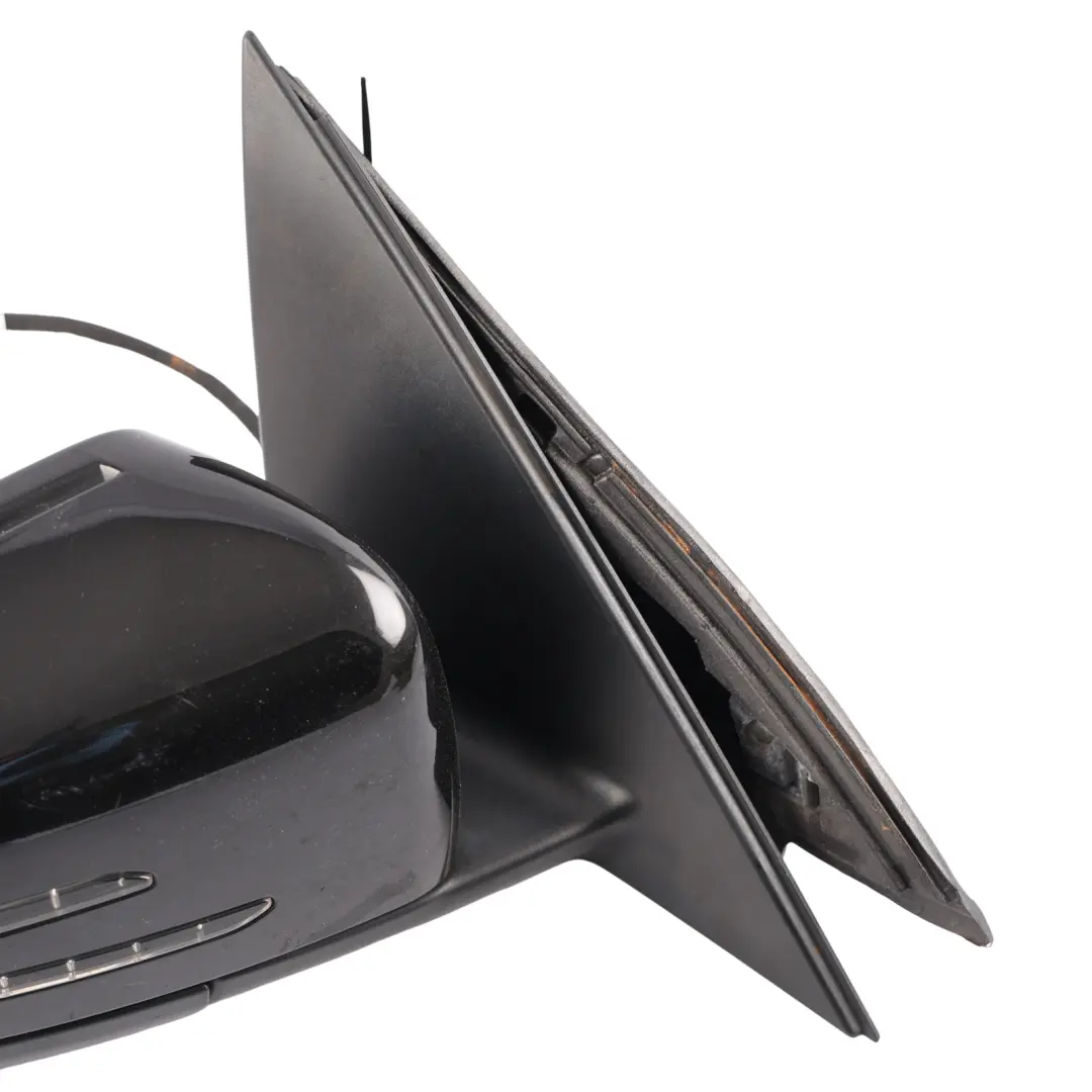 Wing Mirror Power Fold Door Right O/S Obsidian Black Metallic 197 to Mercedes W204 with Part number A2048103076 Mercedes W204 Wing Mirror Power Fold Door Right O/S Obsidian Black Metallic 197 - SKU RHD-A2048103076-OB1 - Part number A2048103076