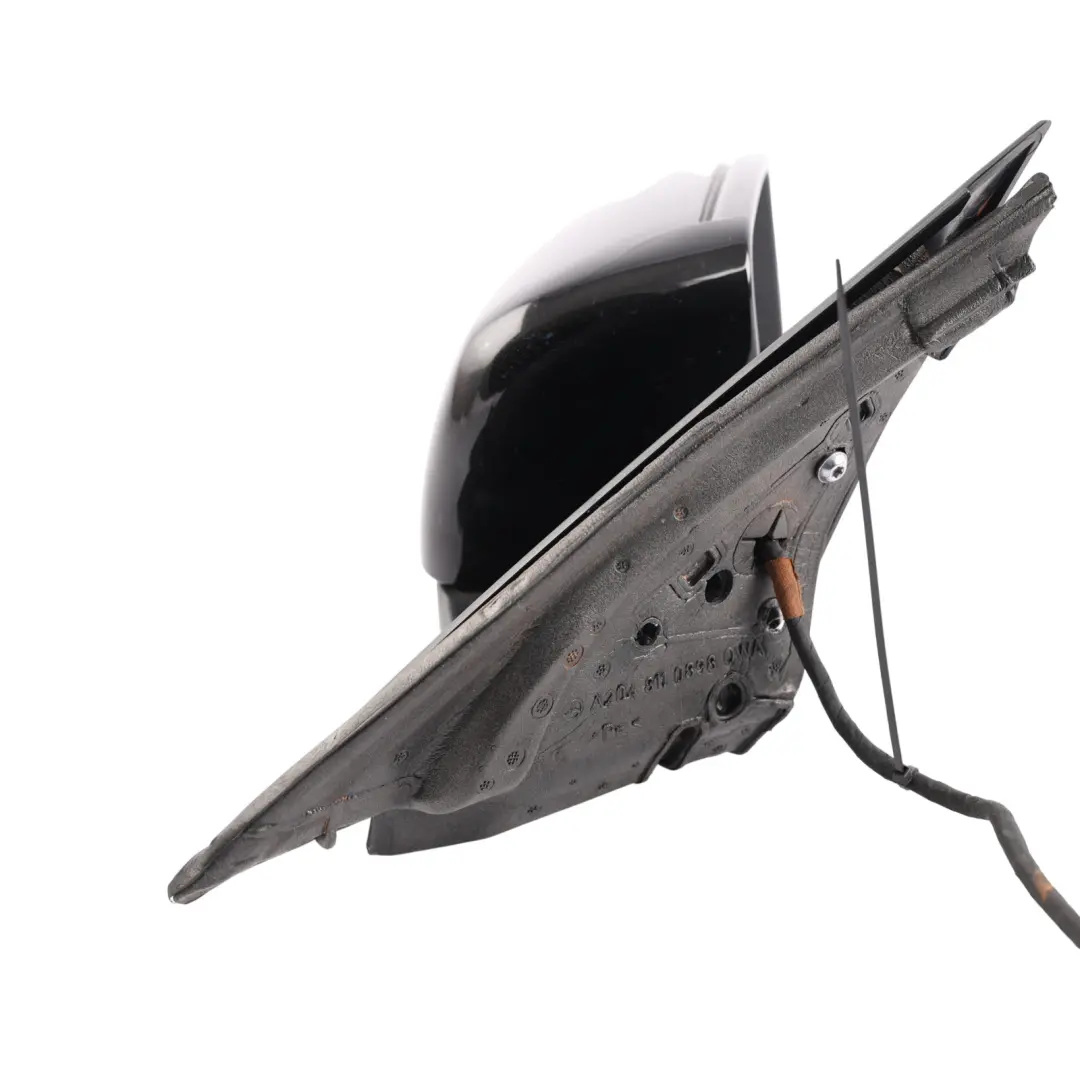 Wing Mirror Power Fold Door Right O/S Obsidian Black Metallic 197 to Mercedes W204 with Part number A2048103076 Mercedes W204 Wing Mirror Power Fold Door Right O/S Obsidian Black Metallic 197 - SKU RHD-A2048103076-OB1 - Part number A2048103076