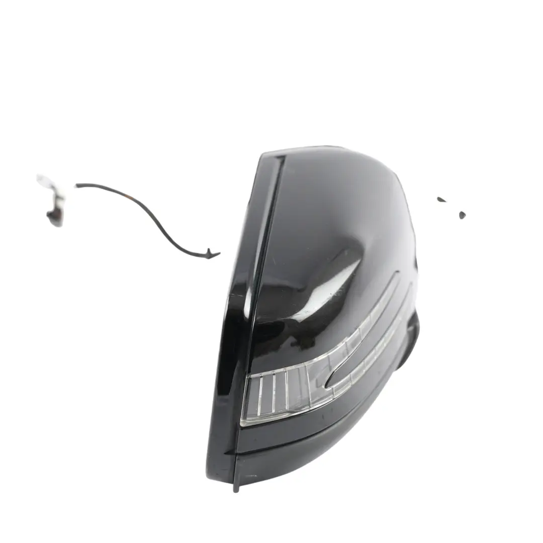 Wing Mirror Power Fold Door Right O/S Obsidian Black Metallic 197 to Mercedes W204 with Part number A2048103076 Mercedes W204 Wing Mirror Power Fold Door Right O/S Obsidian Black Metallic 197 - SKU RHD-A2048103076-OB1 - Part number A2048103076