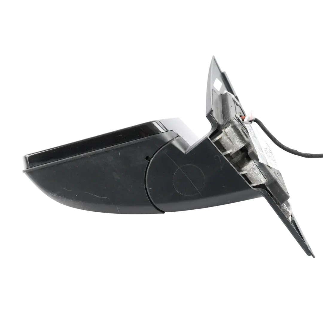 Mercedes W204 Wing Mirror Power Fold Auto Dip Door Left N/S Obsidian Black 197 - SKU RHD-A2048103976-OB1 - Part number A2048103976