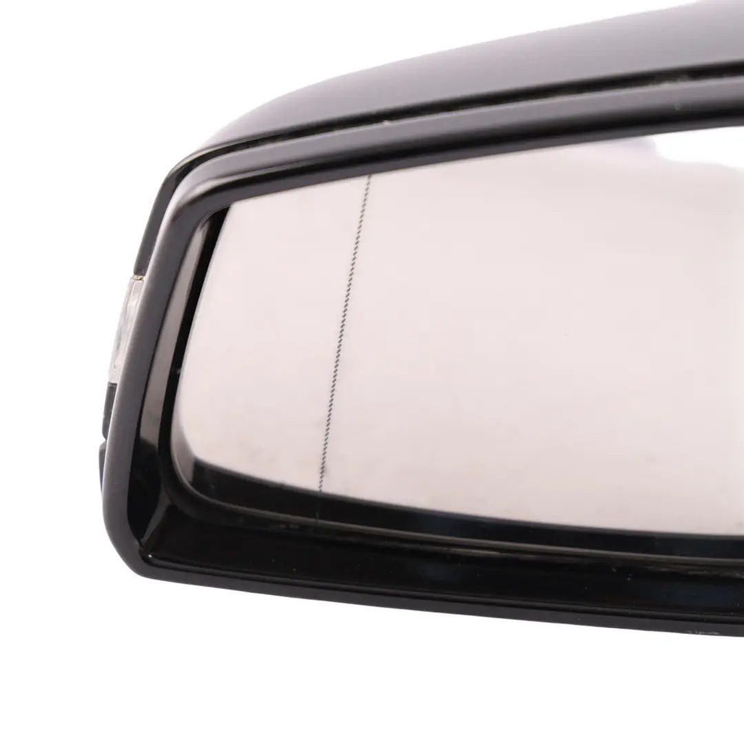 Mercedes W204 Wing Mirror Power Fold Auto Dip Door Left N/S Obsidian Black 197 - SKU RHD-A2048103976-OB1 - Part number A2048103976