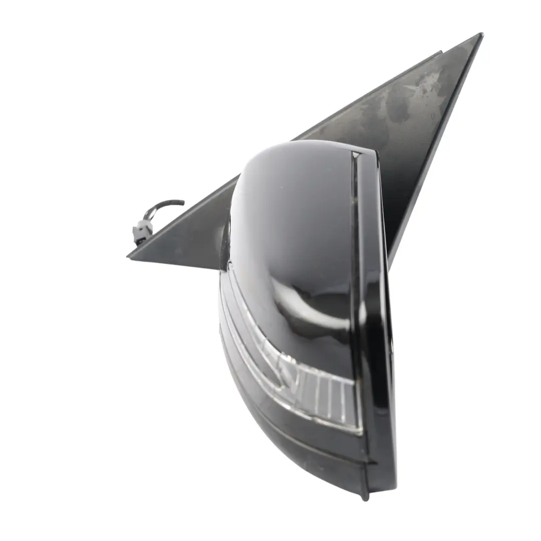 Mercedes W204 Wing Mirror Power Fold Auto Dip Door Left N/S Obsidian Black 197 - SKU RHD-A2048103976-OB1 - Part number A2048103976