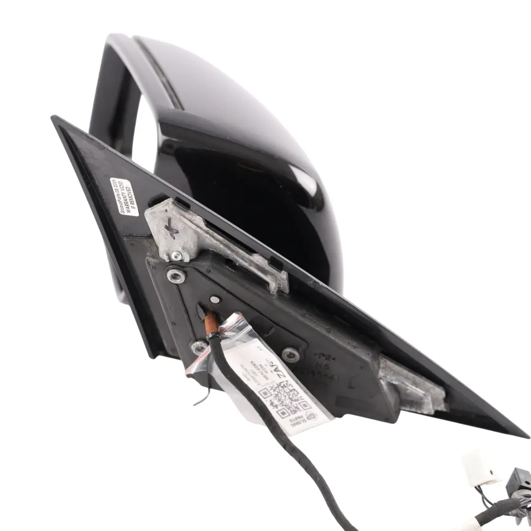 Mercedes W204 Wing Mirror Power Fold Auto Dip Door Left N/S Obsidian Black 197 - SKU RHD-A2048103976-OB1 - Part number A2048103976