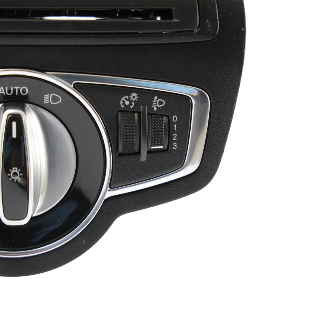 Mercedes W205 Light Switch Headlight Control Unit Panel - SKU RHD-A2056880000-1 - Part number A2056880000