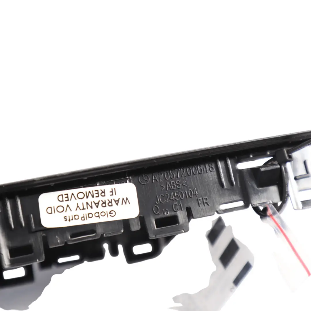 Mercedes S205 W205 Window Switch Cover Frame Trim Front Right O/S A2057200648 - SKU RHD-A2057200812-1 - Part number A2057200812