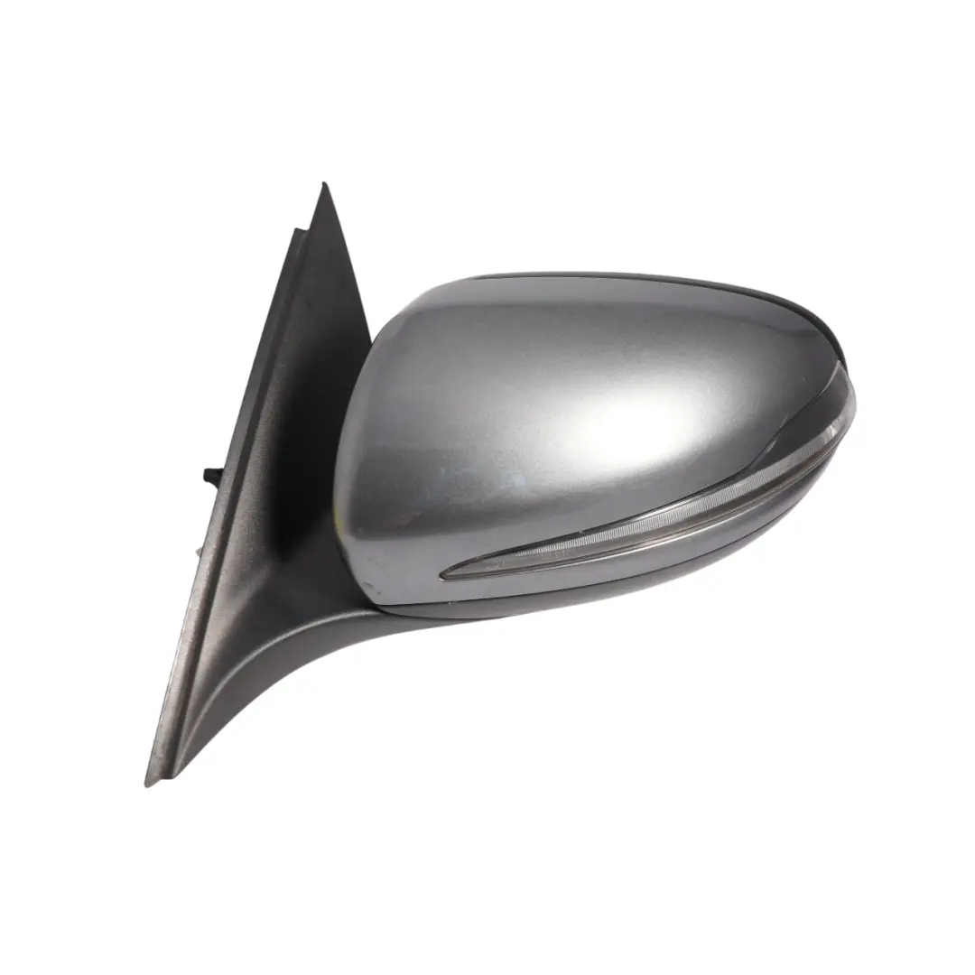 Mercedes W205 Door Wing Mirror Electric Left N/S Selenite Grey - 992 - SKU RHD-A2058102302-SEL - Part number A2058102302