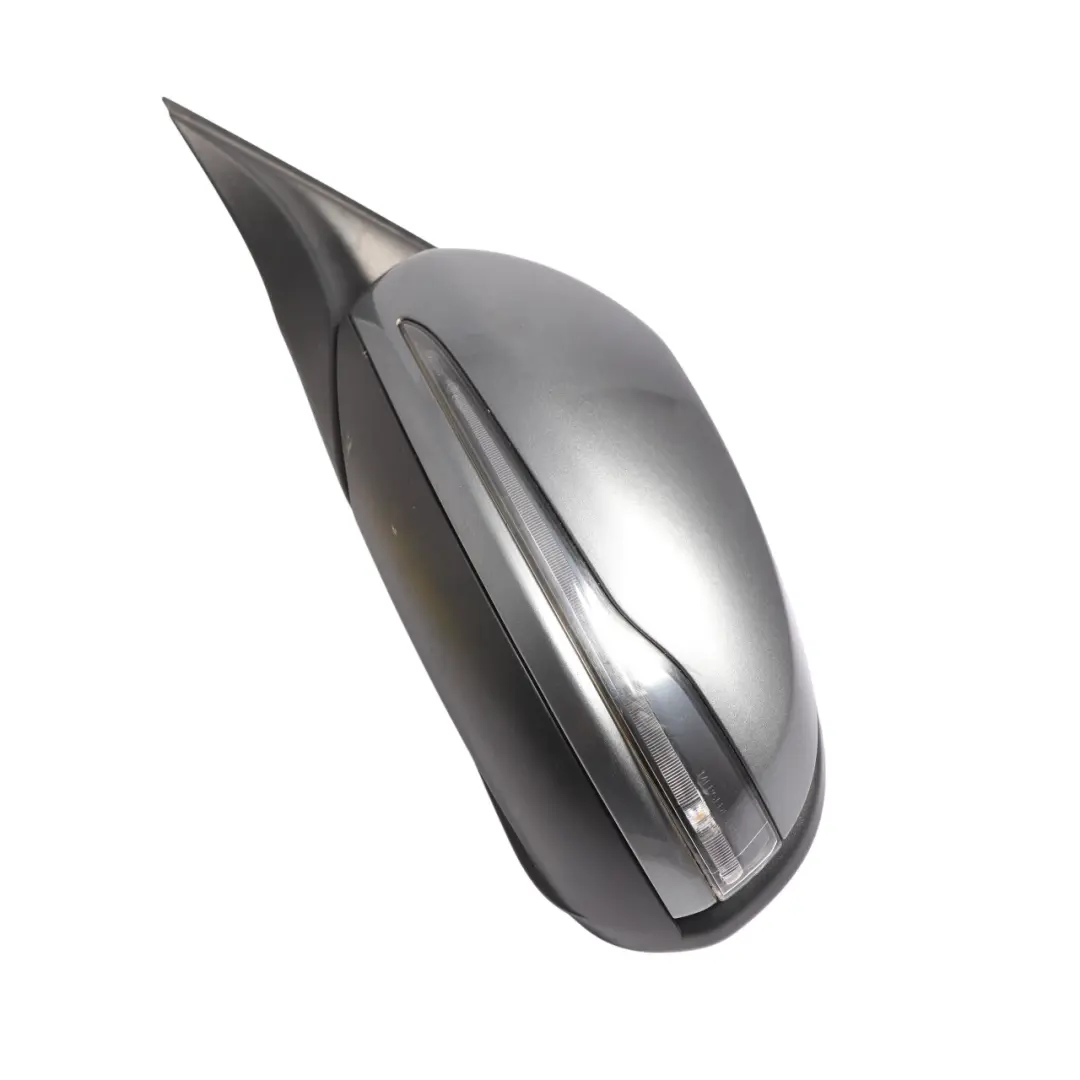 Mercedes W205 Door Wing Mirror Electric Left N/S Selenite Grey - 992 - SKU RHD-A2058102302-SEL - Part number A2058102302