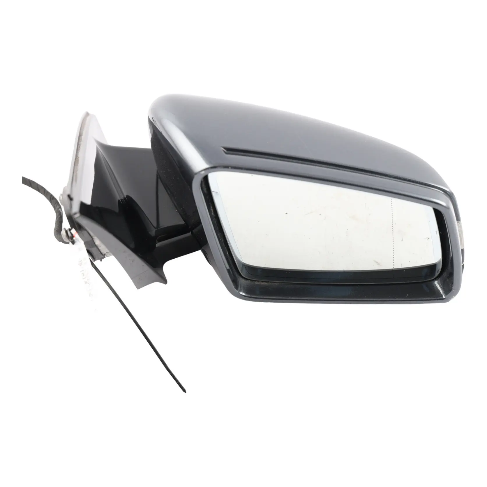 Mercedes W212 Wing Mirror Door Auto Dip Right O/S A2128101876 Tenorite Grey 755