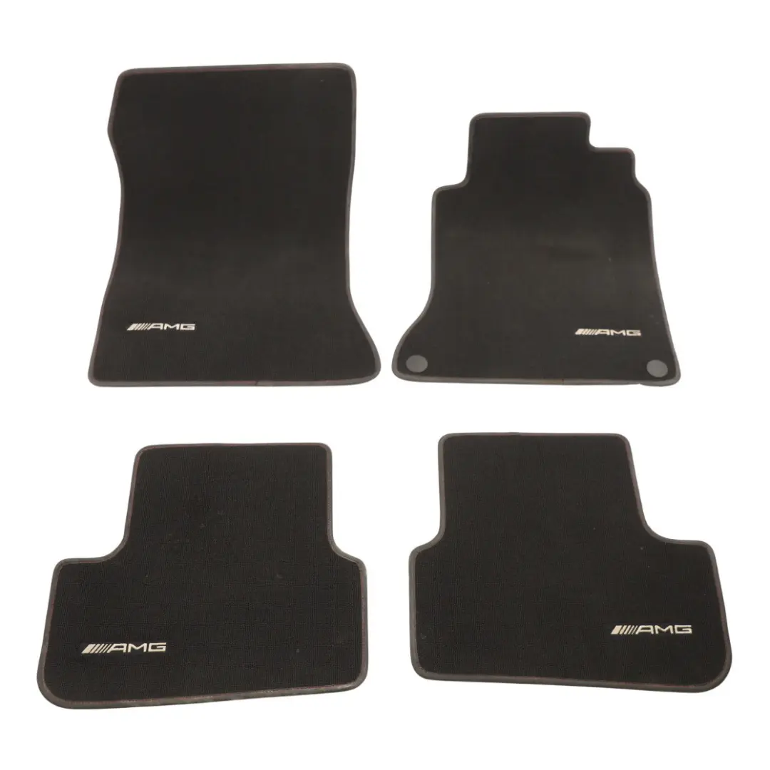 Mercedes W246 Floor Mats Set Interior Front Rear Floor Cover Black - SKU RHD-A2466803348-3 - Part number A2466803348