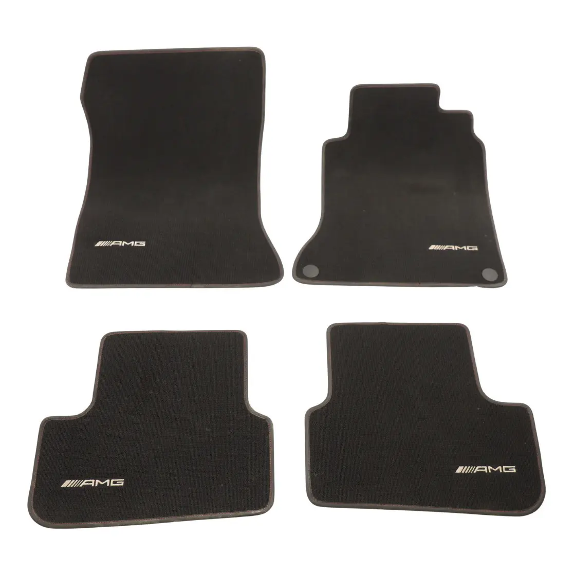 Mercedes W246 Floor Mats Set Interior Front Rear Floor Cover Black A2466803348