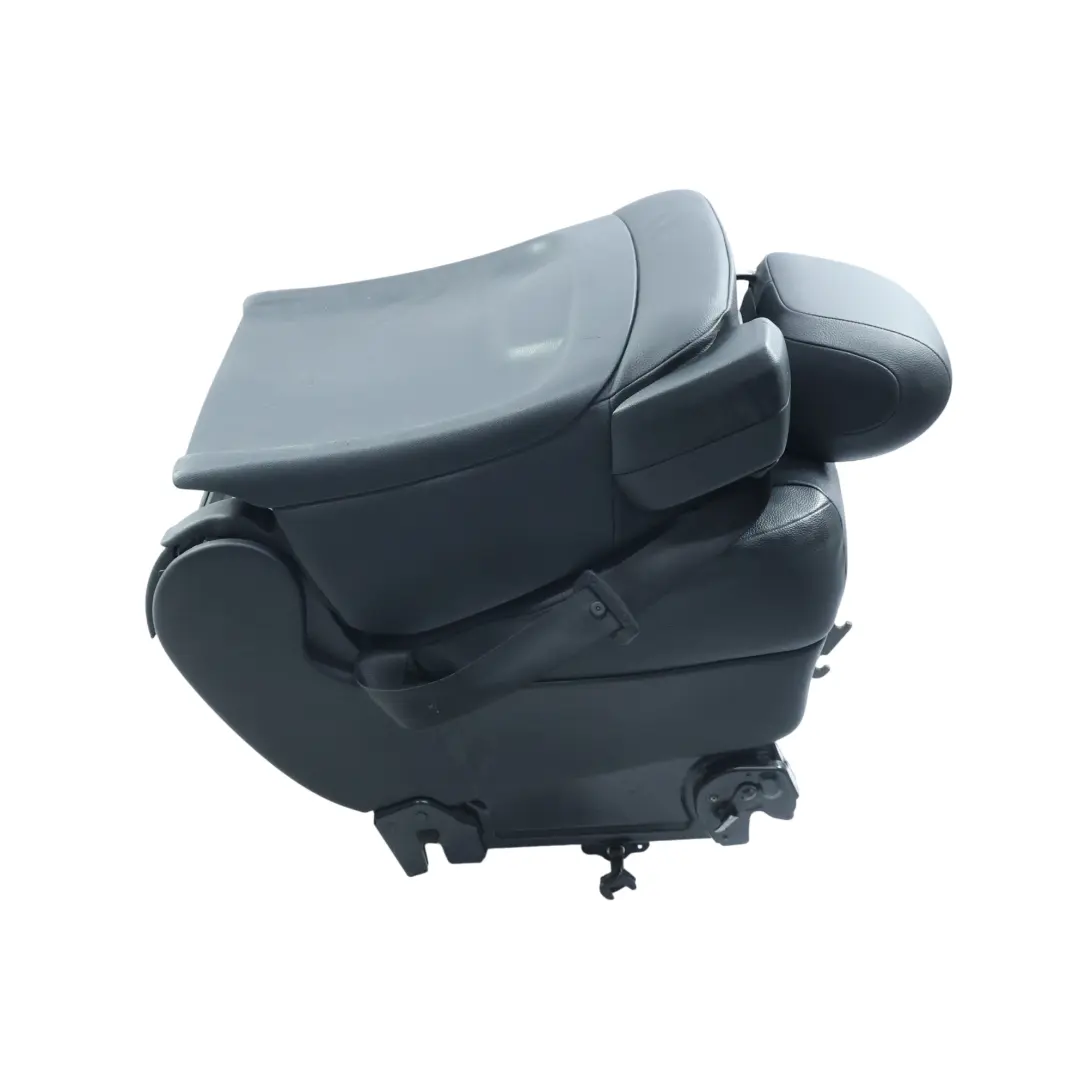 Single Bench Black Leather Leatherette to Mercedes Vito W447 Rear Seat with Part number A4479503701 Mercedes Vito W447 Rear Seat Single Bench Black Leather Leatherette - SKU RHD-A4479503701-2 - Part number A4479503701
