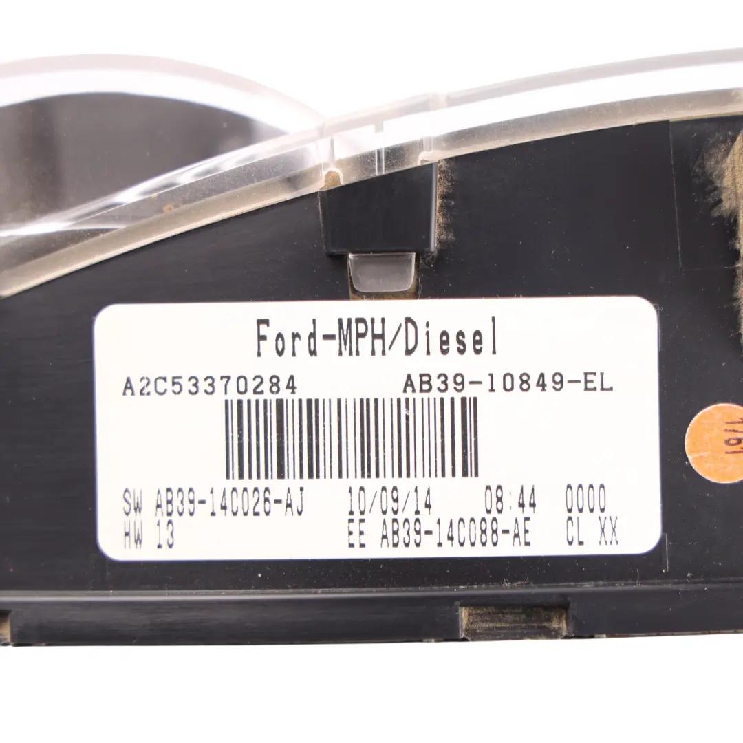 Mk6 Speedometer Instrument Cluster Diesel Clock Manual AB39-10849-EN to Ford Ranger with Part number AB39-10849-EL Ford Ranger Mk6 Speedometer Instrument Cluster Diesel Clock Manual AB39-10849-EN - SKU RHD-AB39-10849-EL-1 - Part number AB39-10849-EL