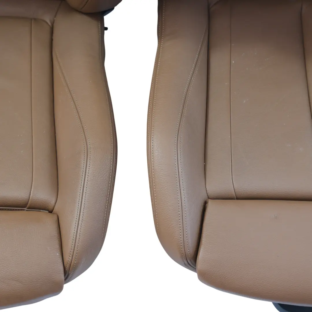 BMW F32 Front Sport Seat Set Left Right N/O/S Memory Heated Leather Dakota Brown - SKU RHD-BMW-F32-SEAT-SET-DAKOTA-SATTELBRAUN - Part number BMW-F32-SEAT-SET-DAKOTA-SATTELBRAUN