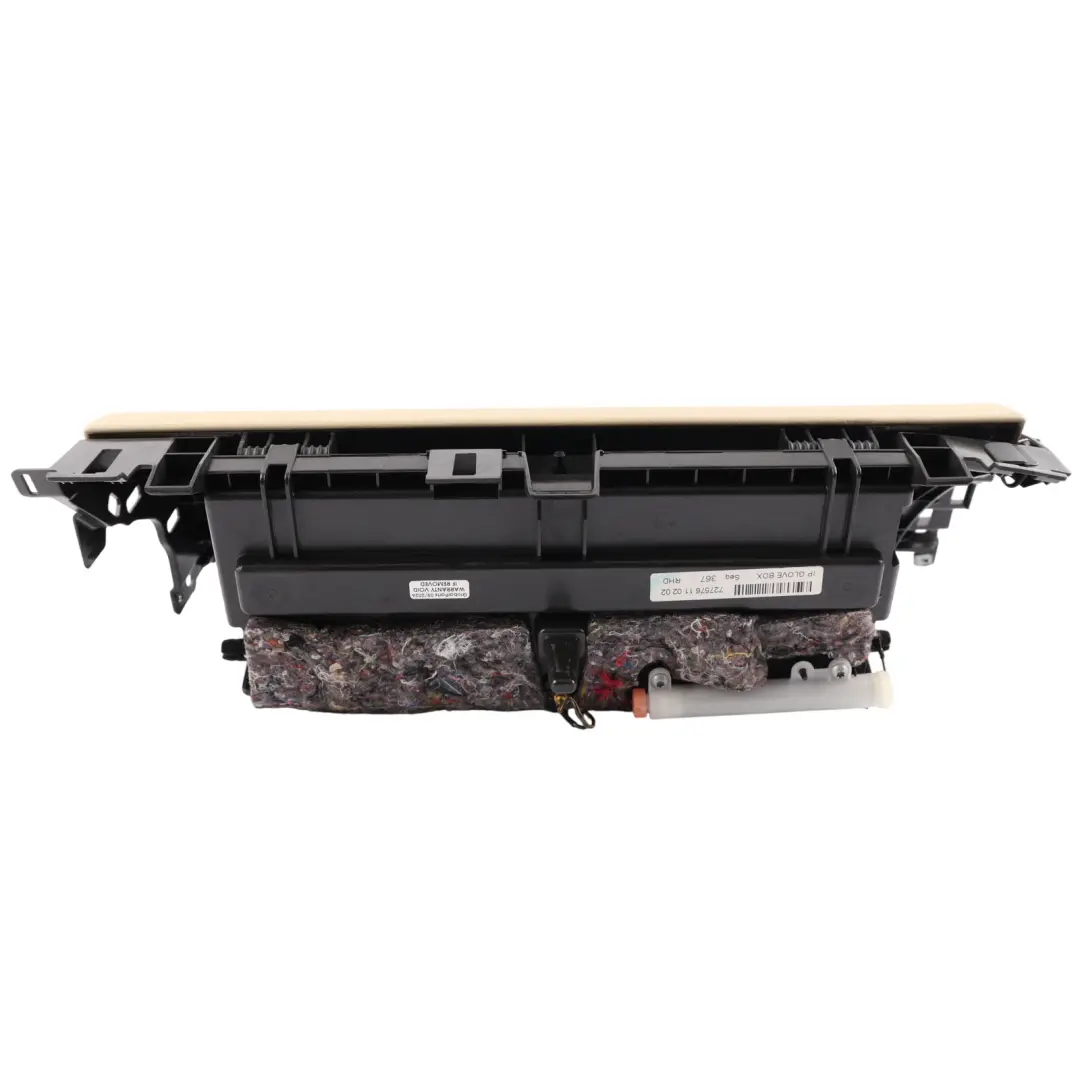 Jaguar XF X250 Glovebox Stowage Compartment Truffle Champagne - SKU RHD-C2Z11189SEL - Part number C2Z11189SEL