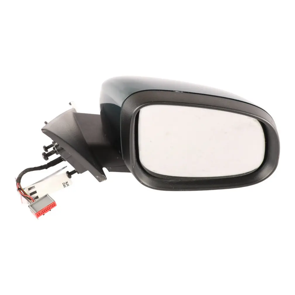 Jaguar Xf X250 Door Wing Mirror Heated Right O/S Emerald Fire 2074 C2Z19368
