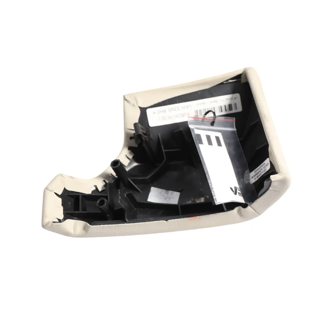 Range Rover Sport L494 Front Dashboard Trim Right O/S Leather Beige - SKU RHD-DK62-04268-B - Part number DK62-04268-B