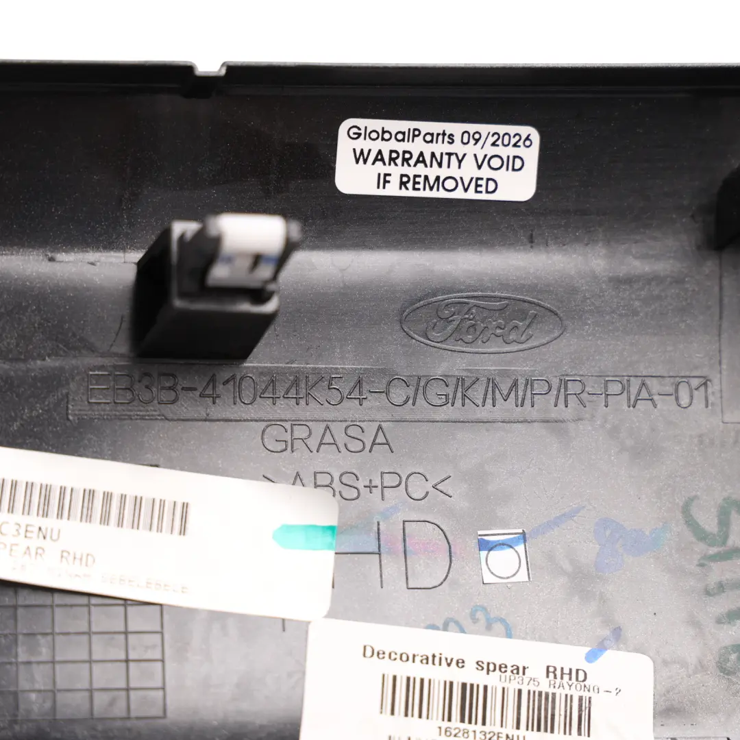Ford Ranger Mk5 Dashboard Air Vent Nozzle Panel Centre Left N/S - SKU RHD-EB3B-41044K54-KC - Part number EB3B-41044K54-KC