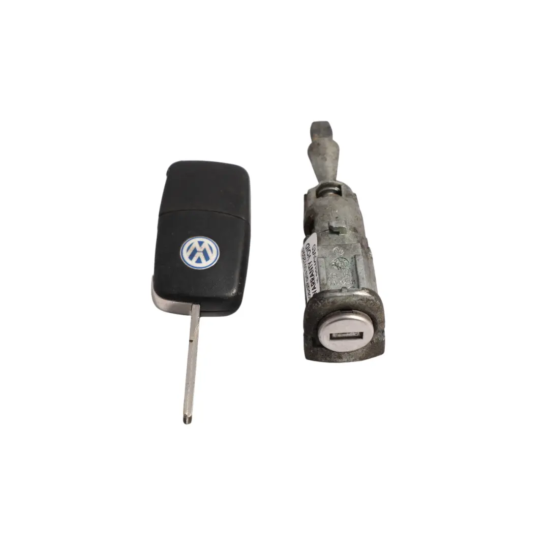 Volkswagen Eos Front Door Lock Cylinder With Key Right O/S - SKU RHD-F107837168AM-1 - Part number F107837168AM