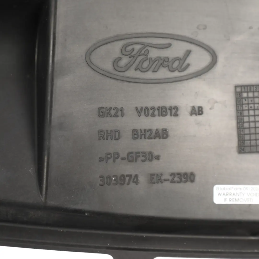 Lower Scuttle Panel Cover Trim to Ford Transit Custom with Part number GK21-V021B12-AB Ford Transit Custom Lower Scuttle Panel Cover Trim - SKU RHD-GK21-V021B12-AB - Part number GK21-V021B12-AB