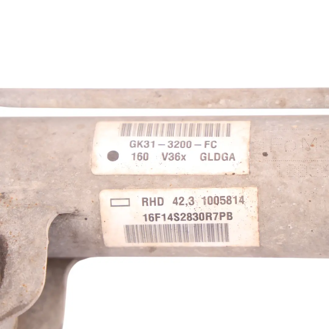 Mk8 Steering Rack Pinion Box Steering Gear to Ford Transit with Part number GK31-3200-FC Ford Transit Mk8 Steering Rack Pinion Box Steering Gear - SKU RHD-GK31-3200-FC - Part number GK31-3200-FC