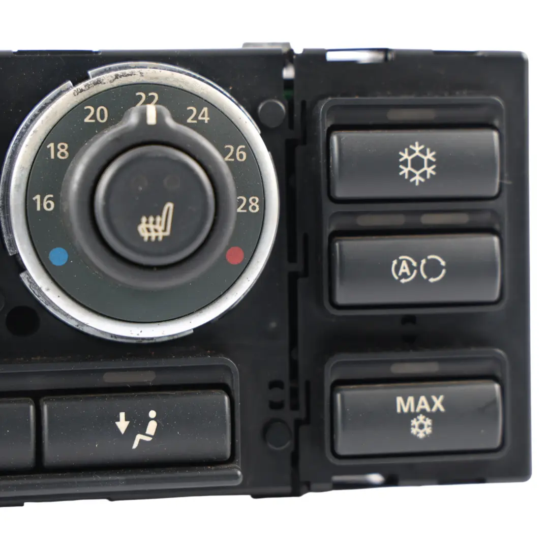 Range Rover L322 A/C Heater Control Switch Panel Unit - SKU RHD-JFC000372PUY - Part number JFC000372PUY