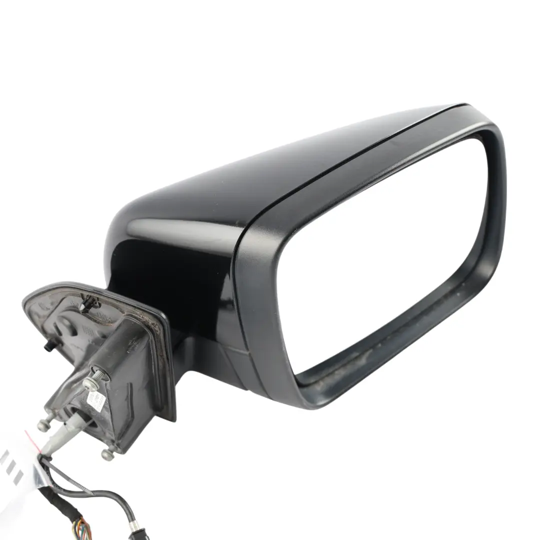 Range Rover Sport L320 Wing Mirror Electric Right O/S Santorini Black - 1AG/820 - SKU RHD-LR013762-SAB - Part number LR013762