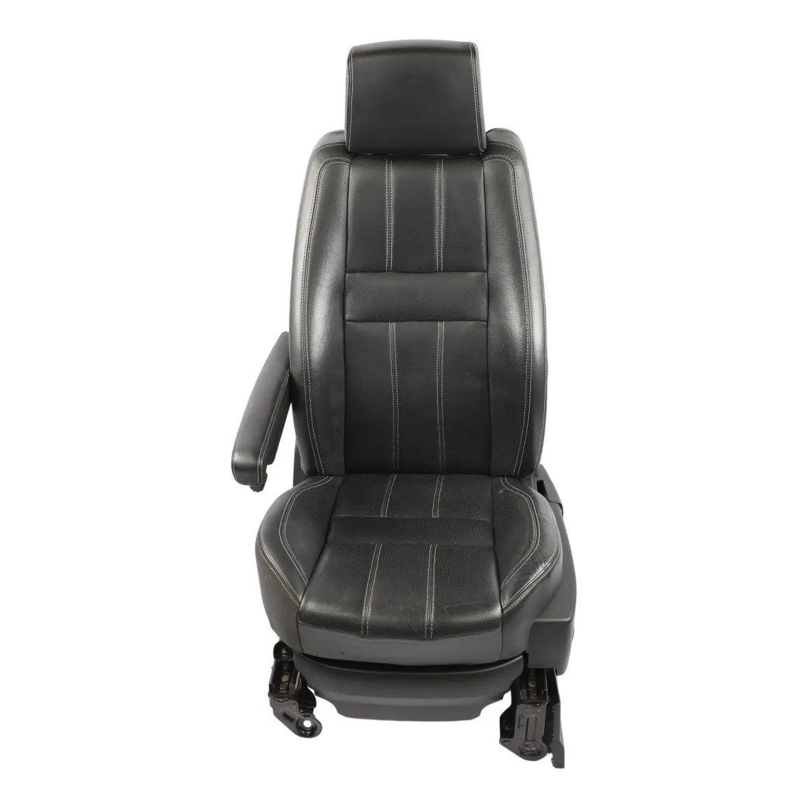 Land Range Rover Sport L320 Front Seat Left N/S Leather Ebony Heated Electric