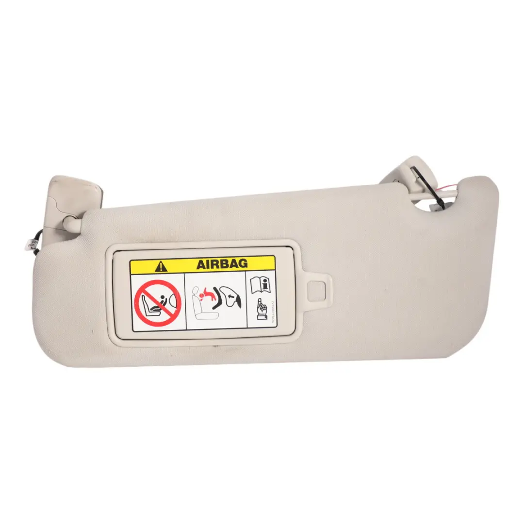 Sun Visor Cover Panel Oyster Left N/S to Range Rover Velar L560 with Part number LR091416 Range Rover Velar L560 Sun Visor Cover Panel Oyster Left N/S - SKU RHD-LR091416 - Part number LR091416