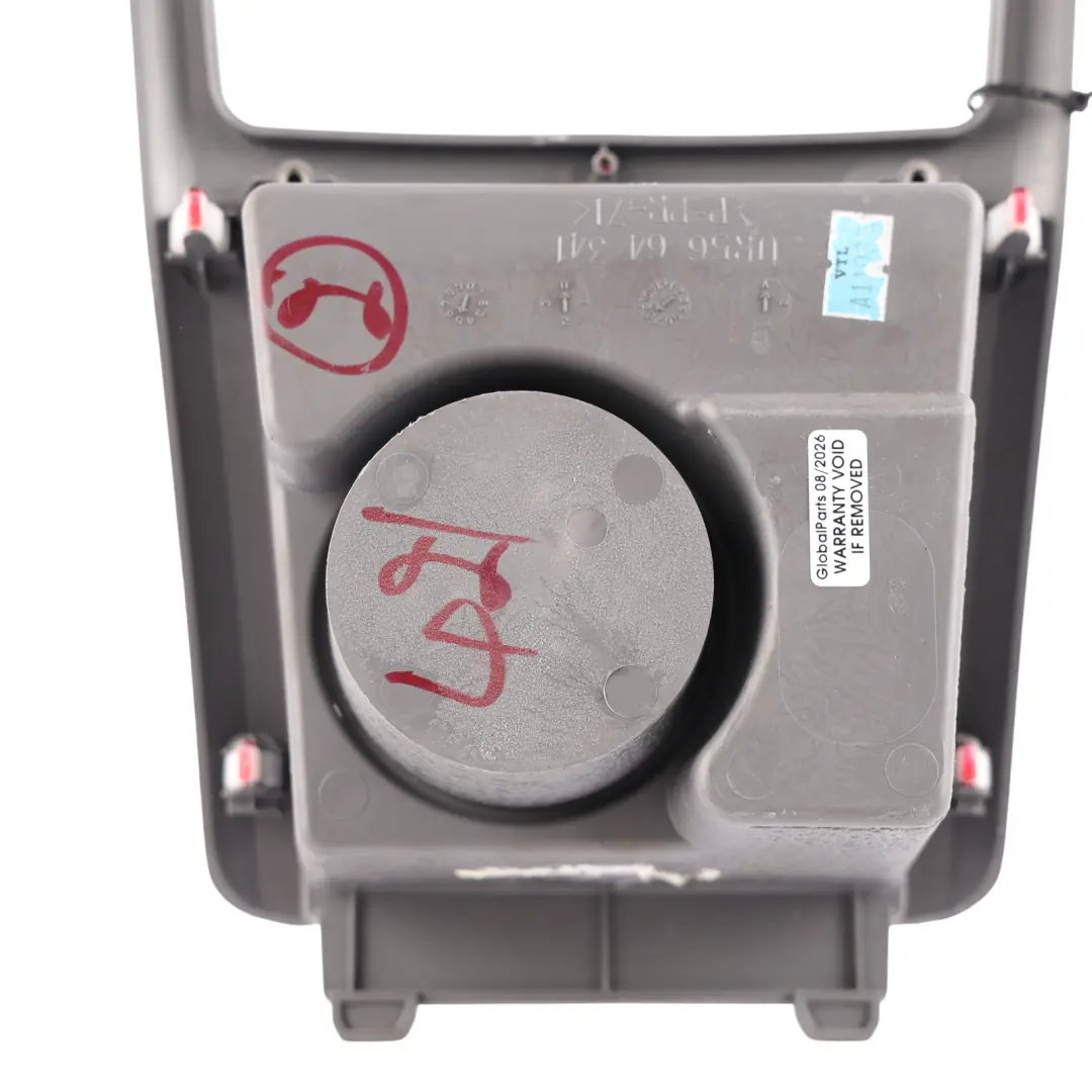 Mk4 Centre Console Trim Panel Cup Holder Surround Grey to Ford Ranger with Part number UR5664341 Ford Ranger Mk4 Centre Console Trim Panel Cup Holder Surround Grey - SKU RHD-UR5664341 - Part number UR5664341